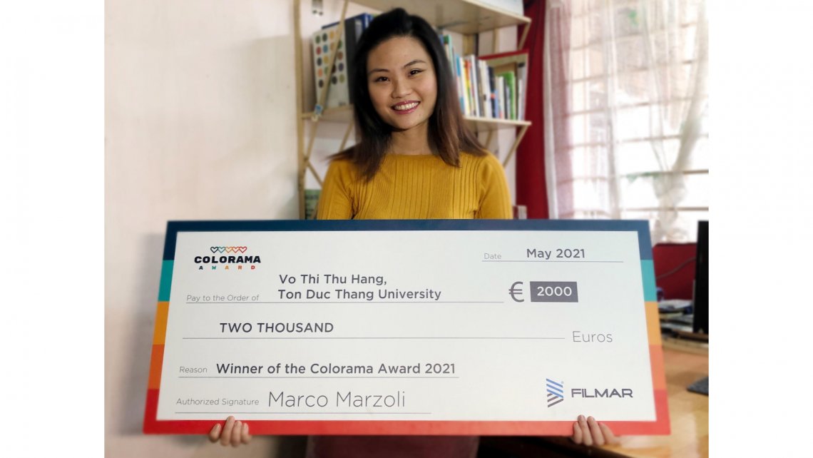 Võ Thị Thu Hằng – Giải nhất cuộc thi quốc tế “Colorama Award 2021”
